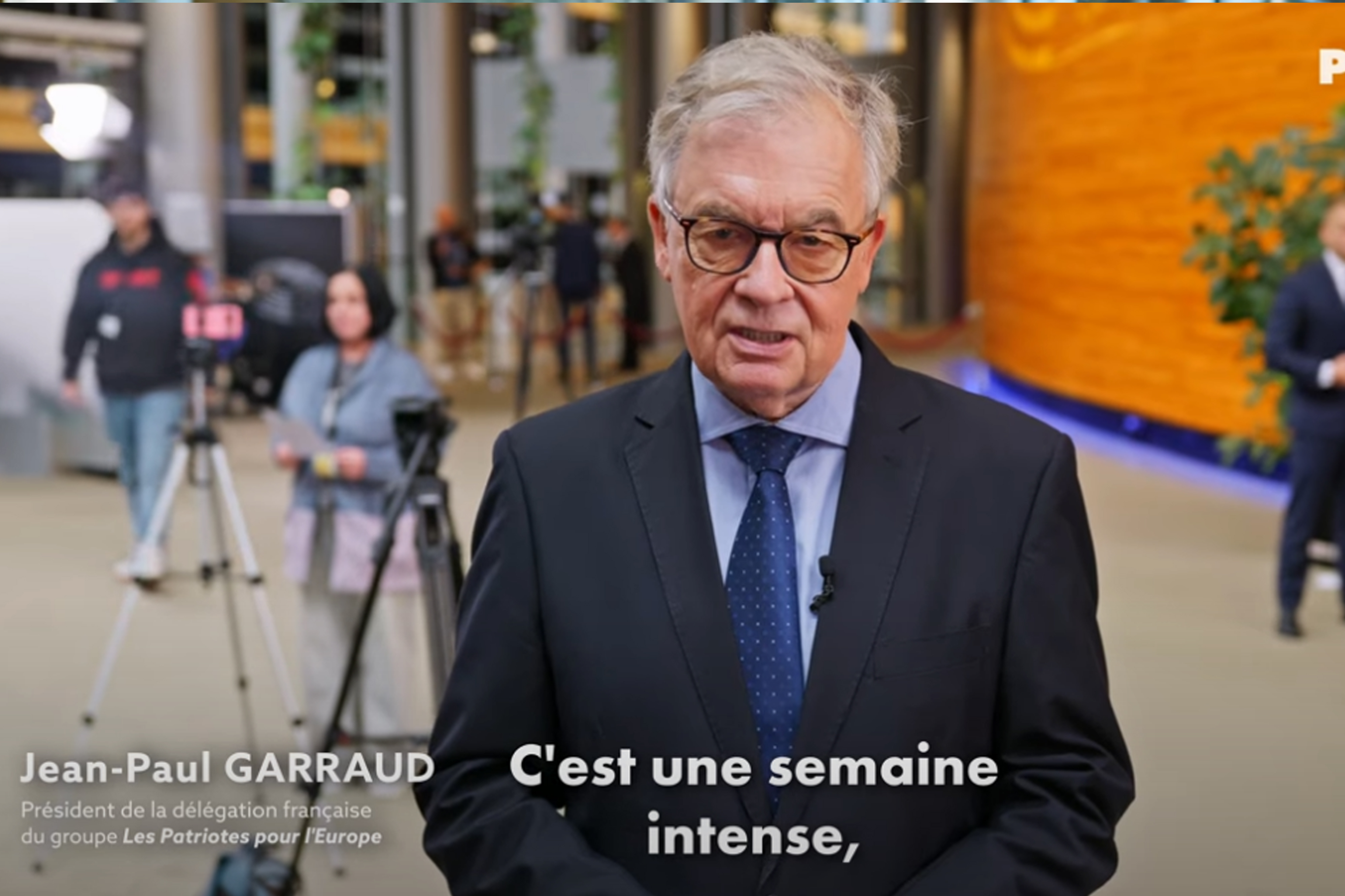 Jean-Paul Garraud dresse le bilan de la session plénière de septembre.